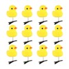 Set de 12 Pinzas para Cabello de Pato con Resorte