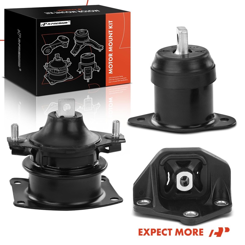 A-Premium Engine Motor and Transmission Mount Kit Compatible with Acura