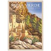MyPuzzle Mesa Verde National Park - Sunrise at Cliff Palace, Vintage Travel Poster - Premium 500 Piece Puzzle - MyPuzzle Special Collection by Havana Puzzle Company
