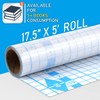 Chell Clear Contact Paper Roll for Books, 17.5 in x