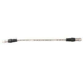 AC PERFORMANCE 1/8 Brake Line with -3 AN Stainless Steel Ends, Clear PVC Coated PTFE Hose Line 20"