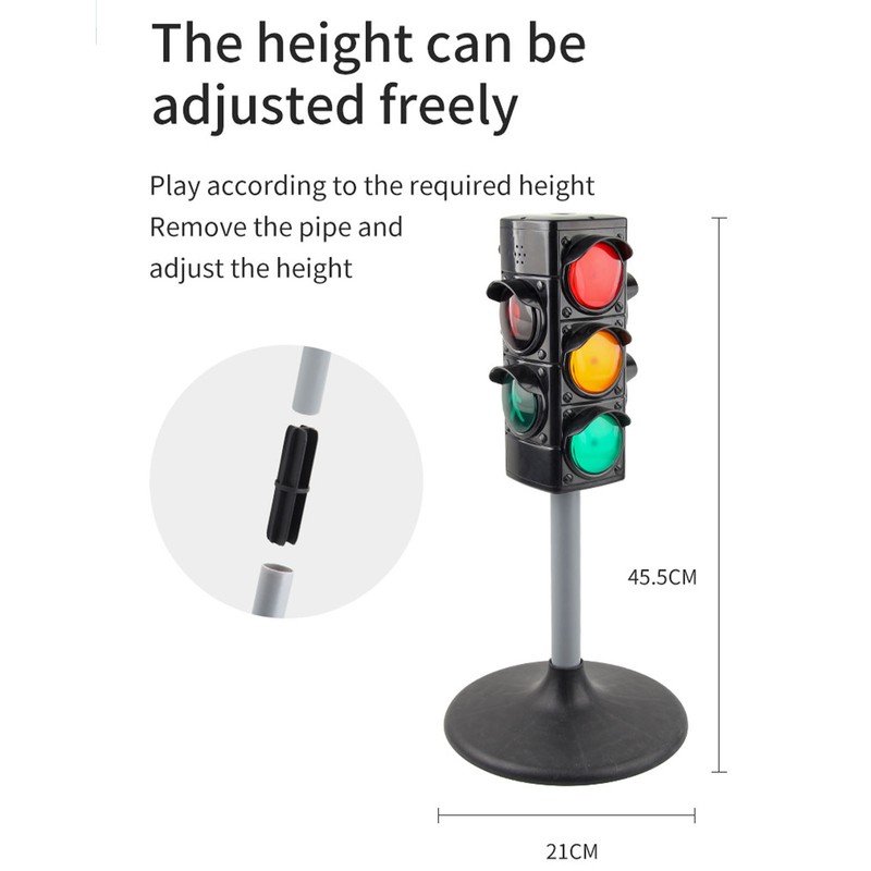 Traffic Light Toy Simulation Safety Science Education Model Supplies for