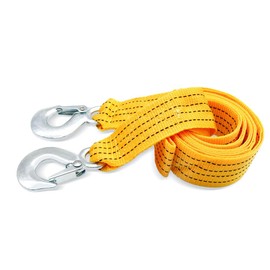 Juren Tow Strap Heavy Duty with Hooks 10000 LB Recovery Strap 3Tons Towing Strap with Safety Hooks Polyester (Tow Strap)