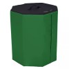 Z-Athletic Green/Black Z Athletic Octagon Mat for Gymnastics