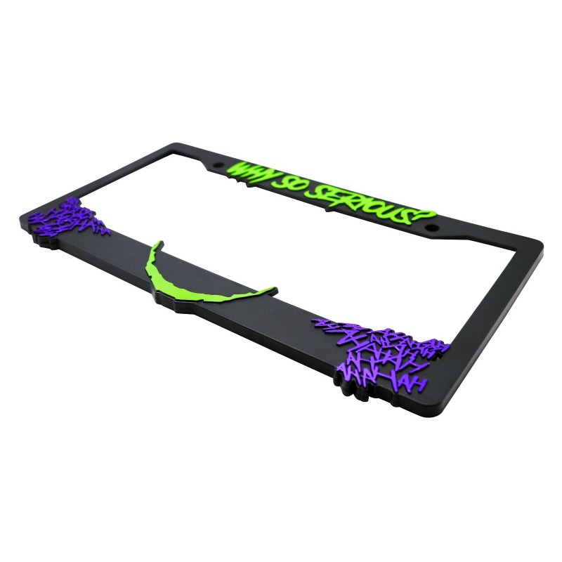 LP Frameworks The Joker "Why So Serious" 3D Raised License