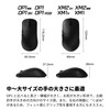 Endgame Gear Gaming Mouse XM2 Wired 8K Black Replacement PTFE