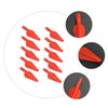 WOONEKY 8mm Plastic Arrow Tails 20 Pcs Integrated Tails Enhance