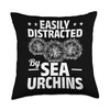 Sea Urchin Lover Animal Easily Distracted by Sea Urchins Throw