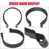 GREHUA Rear 4" Drum Brake Band Pin Brake Cable Kit