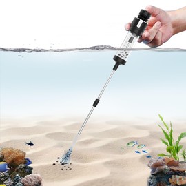Carefree Fish Aquarium Siphon Waste Remover Fish Feeder Feeding Coral Fish Tank Fertilizing Plants Feeding Tube 20Inch