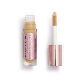 Makeup Revolution Conceal and Hydrate Concealer, Full Coverage & Matte Finish, C11.2 for Deep Medium Skin Tones, Vegan & Cruelty-Free, 0.7 Fl Oz