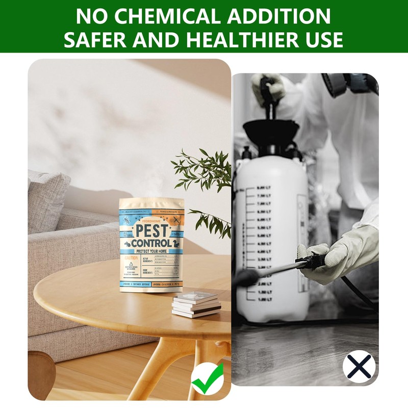 FfordHome Pest Repellent ，Rodent Repellent Moth Balls for Outdoor use，