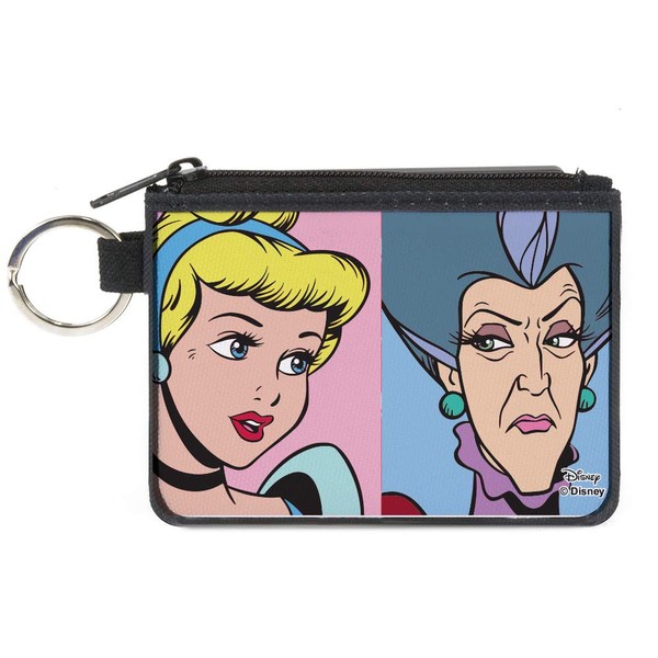 Buckle-Down Women's Standard Canvas Coin Purse Cinderella, 4.25" x 3.25"