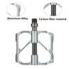 Aluminum Alloy & Carbon Fiber MTB Pedals - 9/16" Sealed