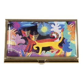 Fridolin 18176"Rosina Wachtmeister Wonderland" Business Card Case