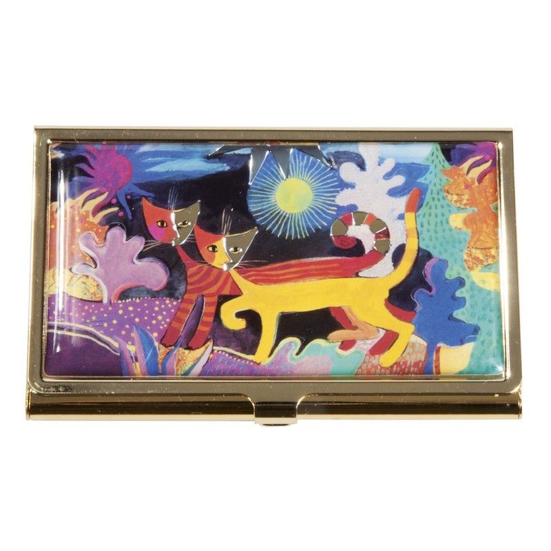 Fridolin 18176"Rosina Wachtmeister Wonderland" Business Card Case