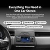 Power Acoustik 1-DIN Bluetooth Multimedia Car Stereo w/Wireless Remote -