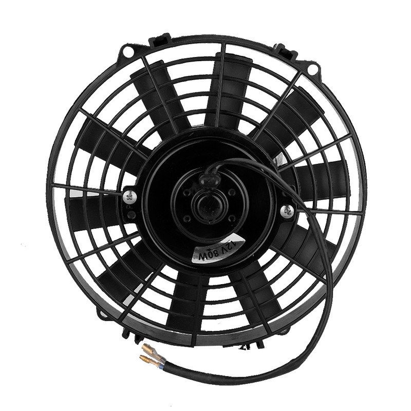 12V 80W 9inch Universal Car Curved Blade Air Conditioner Condenser