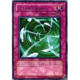 Yu-Gi-Oh! - Feather Wind (DP1-EN029) - Duelist Pack 1 Jaden Yuki - Unlimited Edition - Rare by Yu-Gi-Oh!