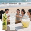 Fruit Infuser & Ice Cylinder for 1 Gallon Drink Dispensers,Compatible