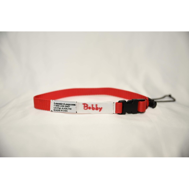 Laundry Loop with Sock Snare, Premium Black Laundering Strap