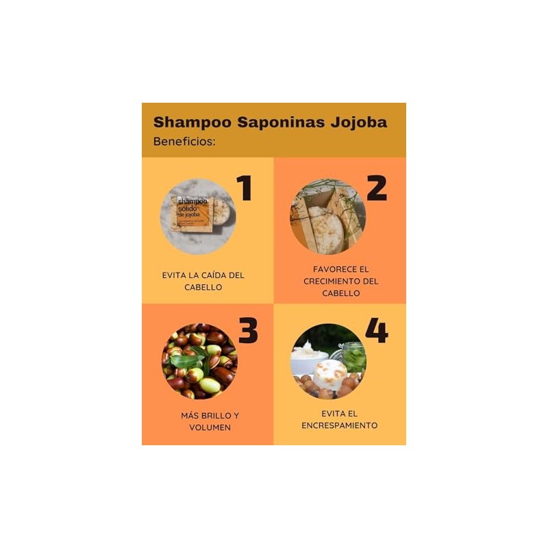 Verseth - Shampoo en barra: Jojoba, anticaída y fortalecimiento 65