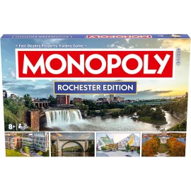 Monopoly Rochester NY Edition Board Game 2-6 Players Family Board Games New