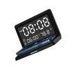 Multifunctional Digital Mirror Clock 15W Wireless Charging Alarm Clock with