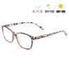 Photochromic Transition Nearsighted Distance Glasses For Men Women Retro Myopia