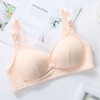 2PCS Maternity Bra Pure Cotton Wireless Soft Breathable Breastfeeding Bra