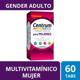 Multivitamínico Centrum Gender Mujeres Tabletas Sabor