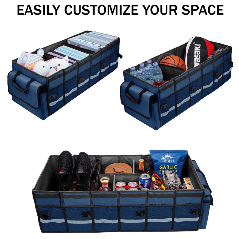 GDNasist Car Trunk Organizer and Storage with Removable Leakproof Cooler