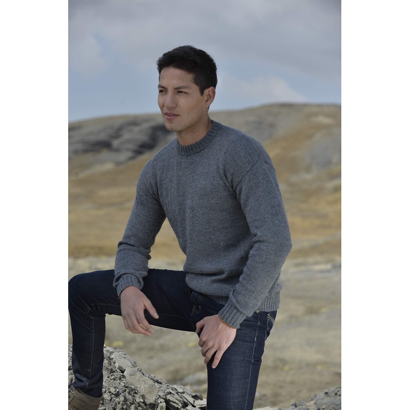 Gamboa - Alpaca Jumper for Men - Classic Jumper -