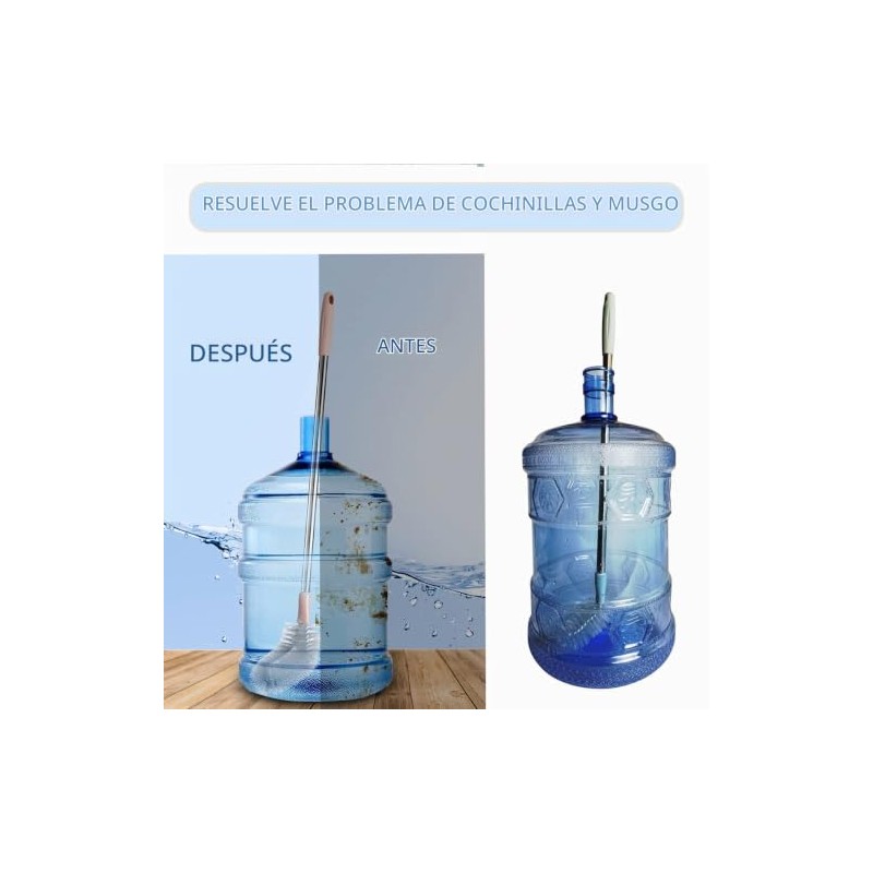 Paquete de 2 cepillos de botella de 28 pulgadas de