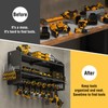 YYR Power Tool Organizer Wall Mount, Cordless Drill and Battery