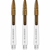 Mission Darts Sabre Shafts | Durable Clear Polycarbonate Stems with