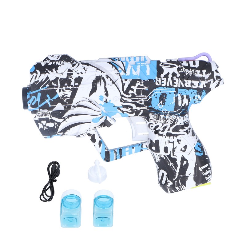 Children Summer Light Music Bubble Machine Electric Bubble Blower Party