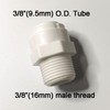 Malida Push to Connect 3/8 Male Connector 3/8 Ro Tube