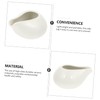 Ipetboom Ceramic Sauce Pitcher Western Style Jug Handle Design for