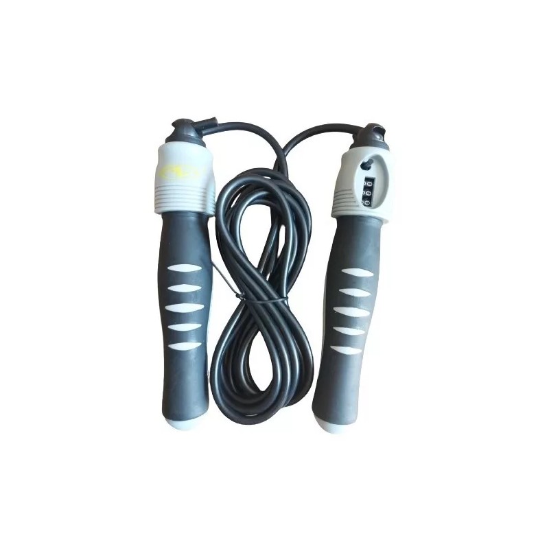 AW Cuerda Para Saltar Ajustable Con Contador Integrado