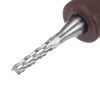 QUARKZMAN 10 Pieces Milling Cutter 1.8 mm Solid Carbide CNC