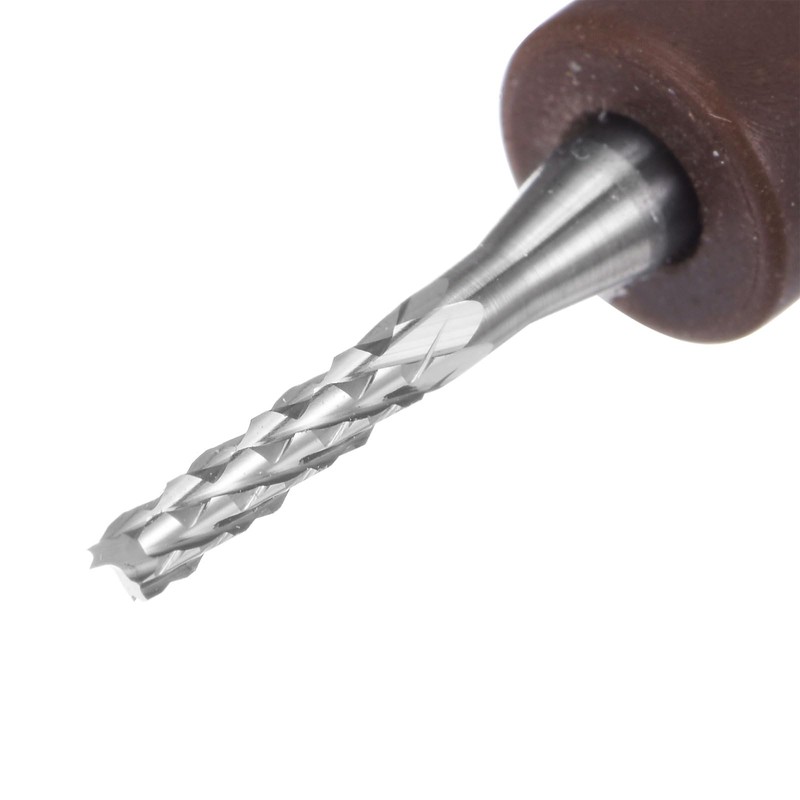 QUARKZMAN 10 Pieces Milling Cutter 1.8 mm Solid Carbide CNC