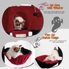 Hey-brother Gothic Cat Tree, 98.4-110.2 Inches Floor to Ceiling Cat