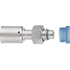 Dicsa FOR 0606 Straight swivel female with green joint for