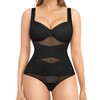 Nebility Shapewear Bodysuit for Women Tummy Control Waist Trainer Backless