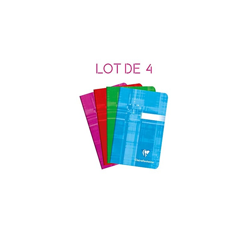 Clairefontaine Metric Notepads Large Square Without Spiral Binding 9 x