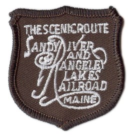Patch- Sandy River & Rangeley Lakes Railroad (SR&RL)  #12232  -NEW-Free Ship