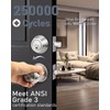 Brotima 3 Pack Keyed Alike Front Door Knob and Deadbolt