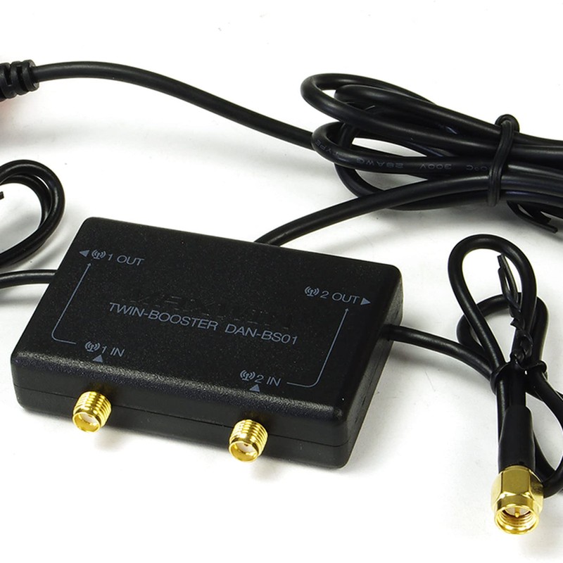 MAXWIN DAN-BS01 2-Way Terrestrial Digital One Seg Twin Booster