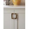 JIASENBAO 5 Pack Gold Cabinet Pulls 3" Hole Center Brushed